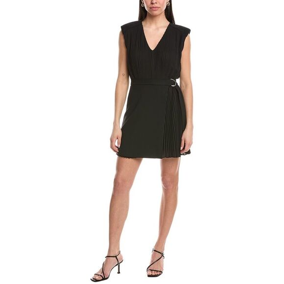 Simkhai WomensMargo Combo Mini Dress, Black